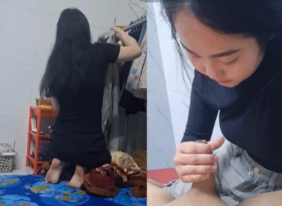 Tôi ghé thăm thằng bạn ốm được thổi kèn nhiệt tình