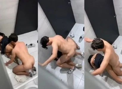 Hai người trong WC quán bar bị ghi hình lúc quan hệ trong nhà vệ sinh